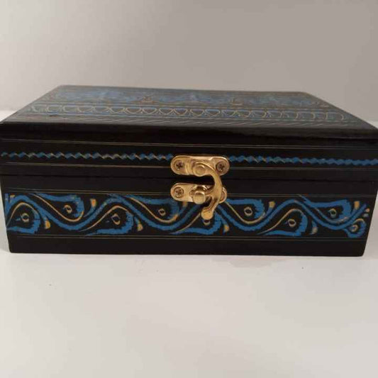 Lacquer Art Wooden Jewelry Box
