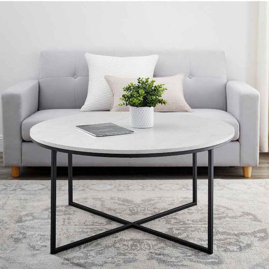 Brushed Lounge Living Drawing Room Center Coffe Table