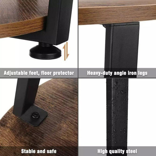 Douxlife Lounge Living Bedroom Side End Table (2Tier)