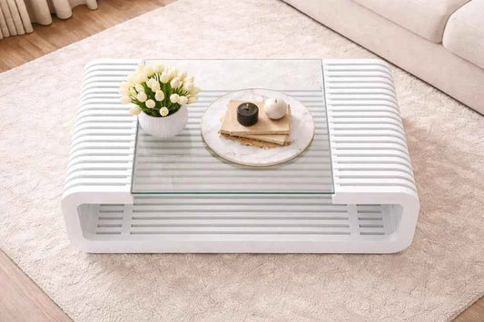 Horizon Lines Living Lounge Coffee Center Table