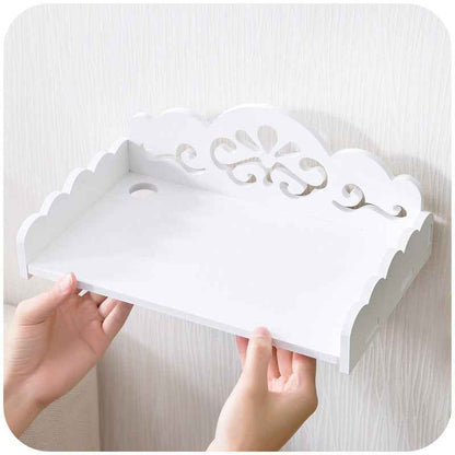 Remote Wifi Lounge Floating Organizer Shelf