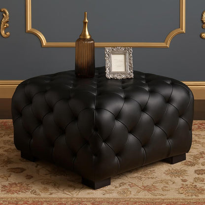 Black Punched Puff