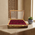 10 Watches - Golden Hinge - Glass Top