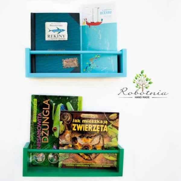 Kids Bedroom Floating Organizer Book Shelf Decor