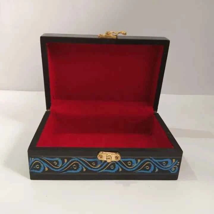 Lacquer Art Wooden Jewelry Box
