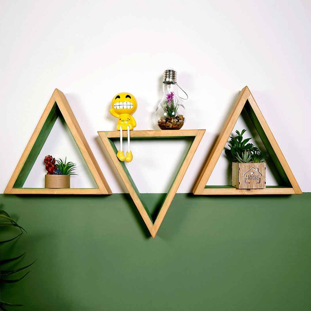 The Rhombus Floating Organizer Shelf