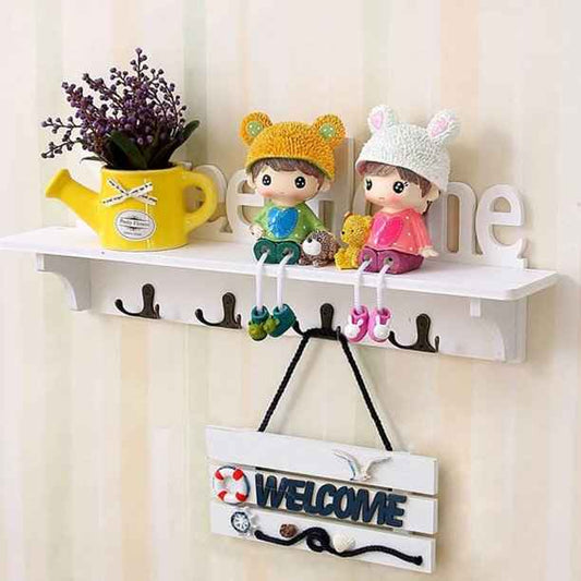 Sweet Home Living Room Floating Organizer Shelf Decor