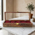 5 Watches - Carving - Glass Top