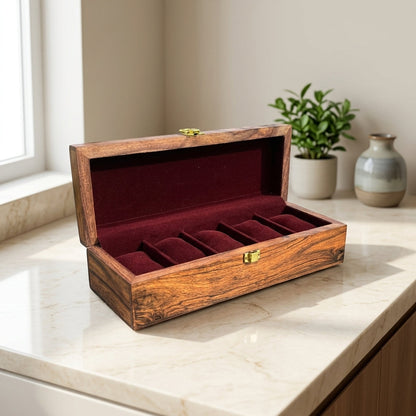 5 Watches - Plain - Wood Top - Elegance Antique Store