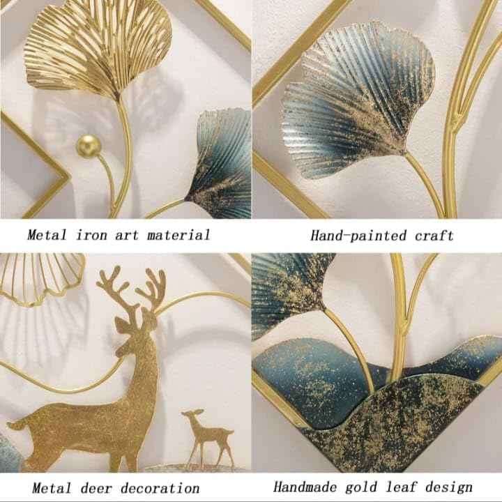 Royal Deer Luxe Wall Art Set