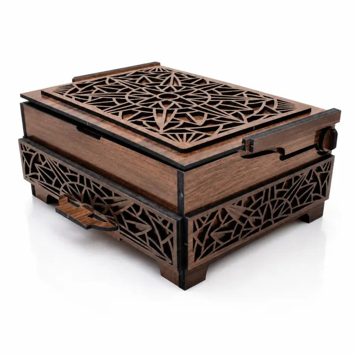 Premium Wooden Jewelry Box with Drawer