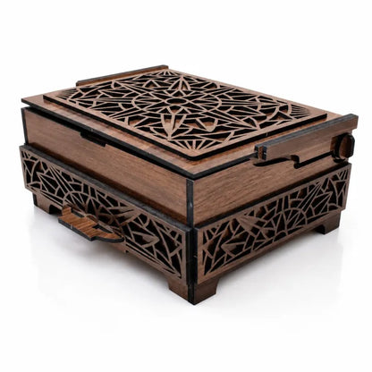 Premium Wooden Jewelry Box with Drawer
