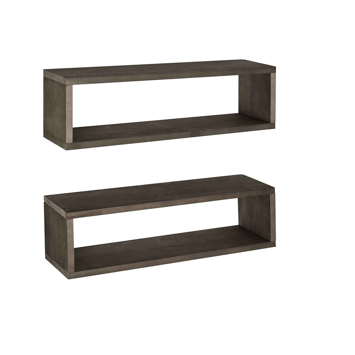 Display Boxes Living Lounge Drawing Room Floating Shelf (Set of 2)