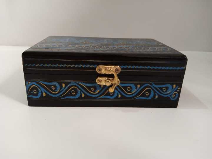 Lacquer Art Wooden Jewelry Box