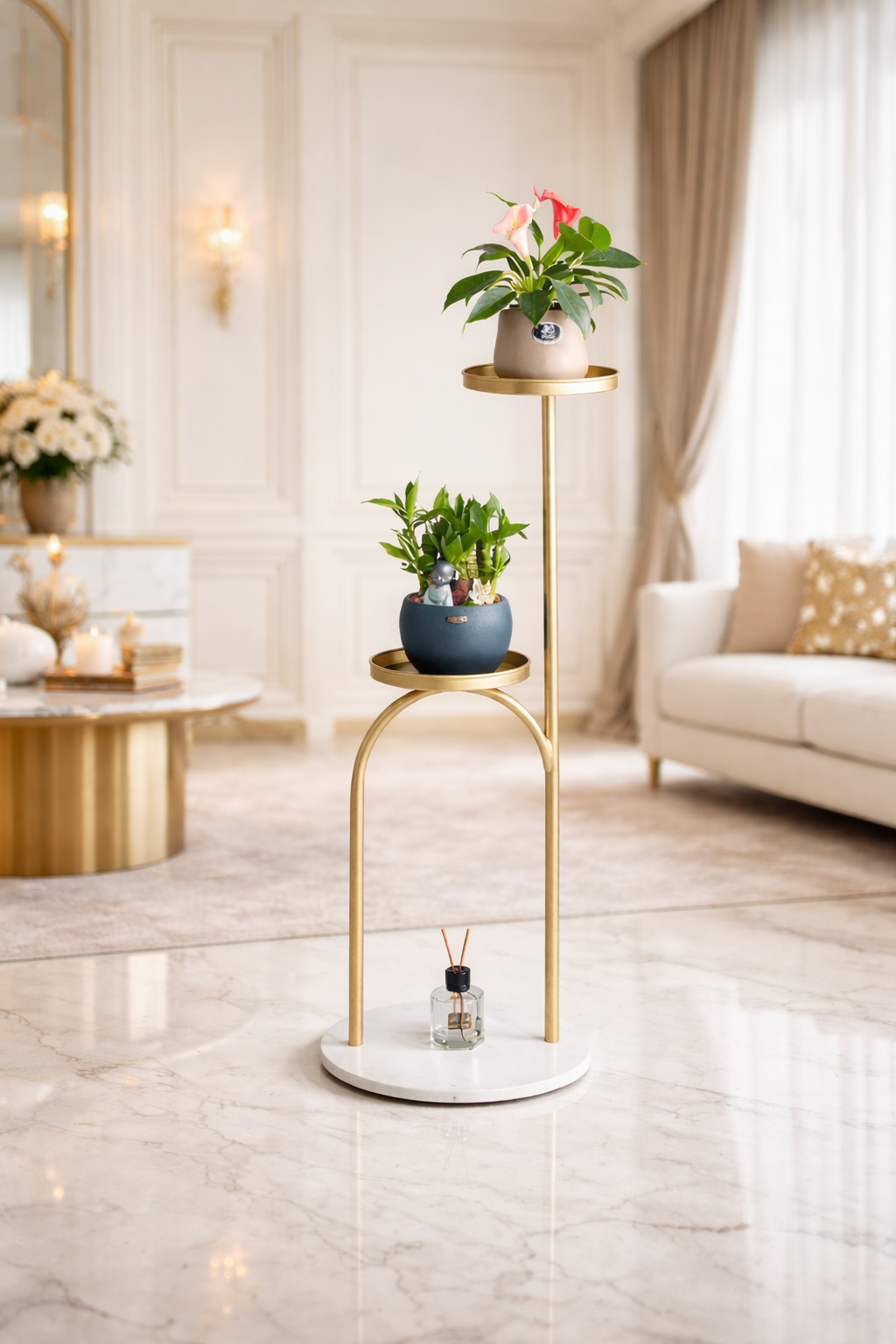 Modern Metal Flower Stands