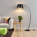Modern Arc Floor Lamp – Tall Hanging Lamp for Living Room & Bedroom