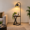 Classic Floor Lamp for Living Room Home Decoration Brown
