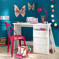 Butterfly Ornament Bedroom Book Organizer Floating Shelf - Special