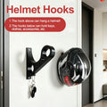 Wall Mount Motorcycle Helmet Holder Hook