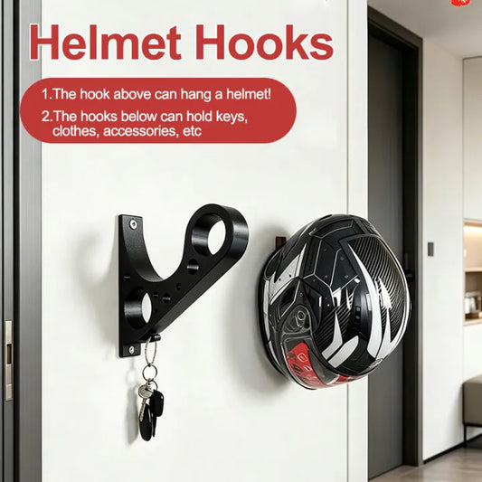 Wall Mount Motorcycle Helmet Holder Hook