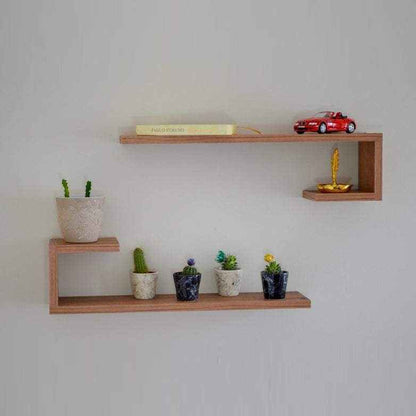 Hockey Living Lounge Bedroom Floating Shelves (Set of 2)