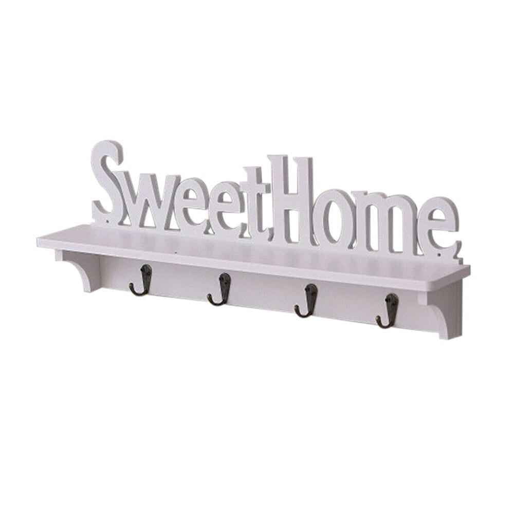 Sweet Home Living Room Floating Organizer Shelf Decor