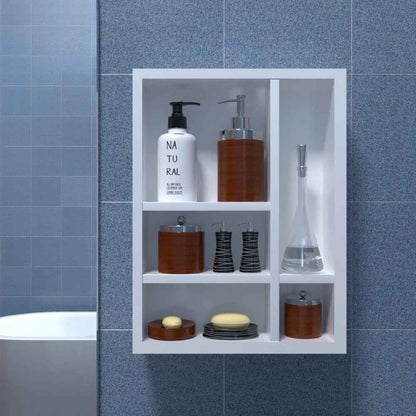 Fresca Bathroom Storage Organizer Floating Shelf