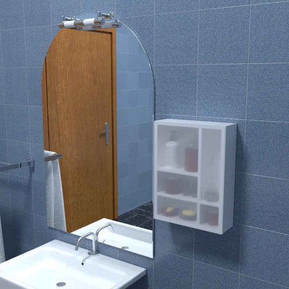 Fresca Bathroom Storage Organizer Floating Shelf