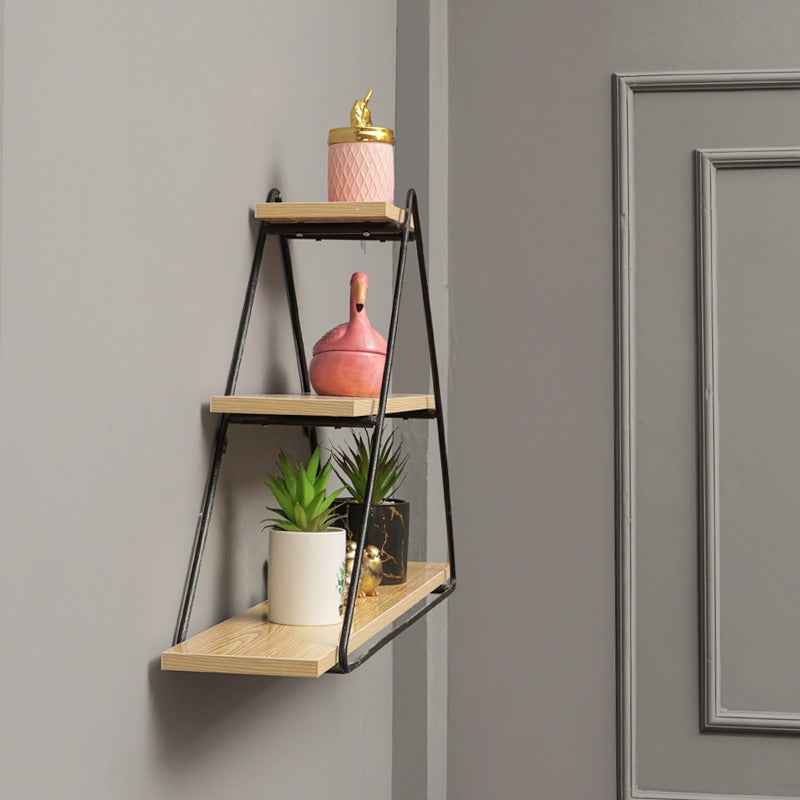 Chengxin Triangle Floating Wall Metal Organizer Shelf Decor - Special "Special Offer"