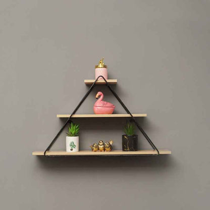 Chengxin Triangle Floating Wall Metal Organizer Shelf Decor - Special "Special Offer"