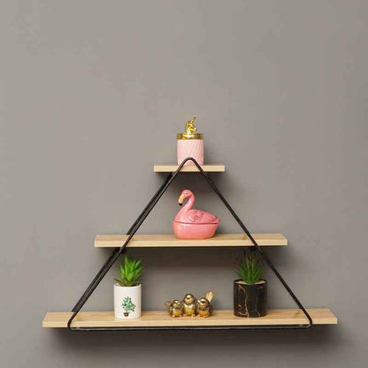 Chengxin Triangle Floating Wall Metal Organizer Shelf Decor - Special "Special Offer"