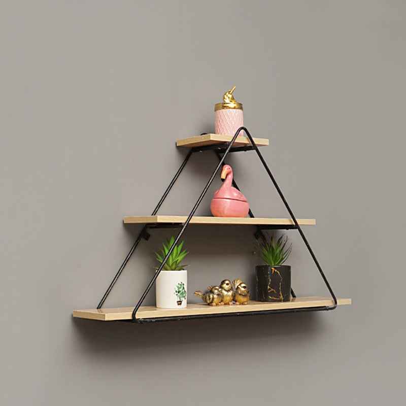 Chengxin Triangle Floating Wall Metal Organizer Shelf Decor - Special "Special Offer"