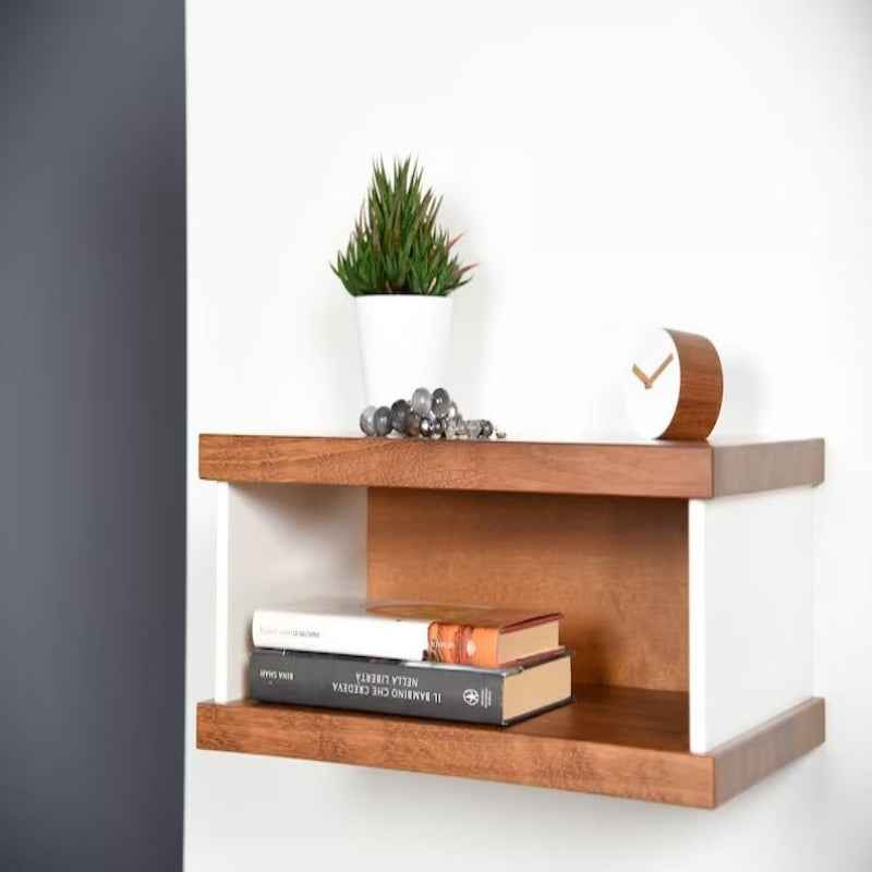 Centurial Living Lounge Bedroom Entryway Floating Organizer Shelf