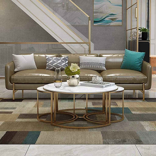 Maywood Courtyard Living Lounge Coffee Center Tables (Set of 3)