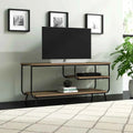 Latwana Iron TV LED Stand Lounge Console Table
