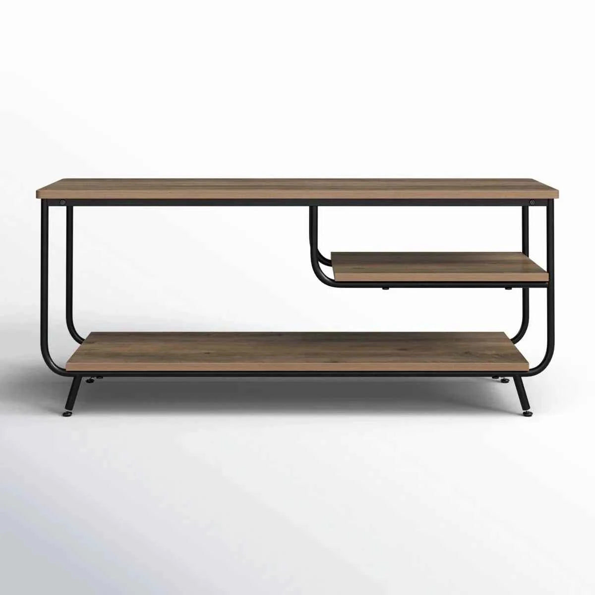 Latwana Iron TV LED Stand Lounge Console Table