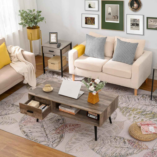 Bohozam Coffee Center Living Drawing Room Lounge Table