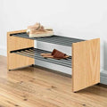 Burnt Anton Shoe Storage Organizer Rack