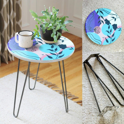 Chevy Flowers Living Lounge Center Side Hairpin Table