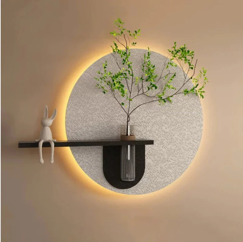 Grace Circular Glow LED Light Wall