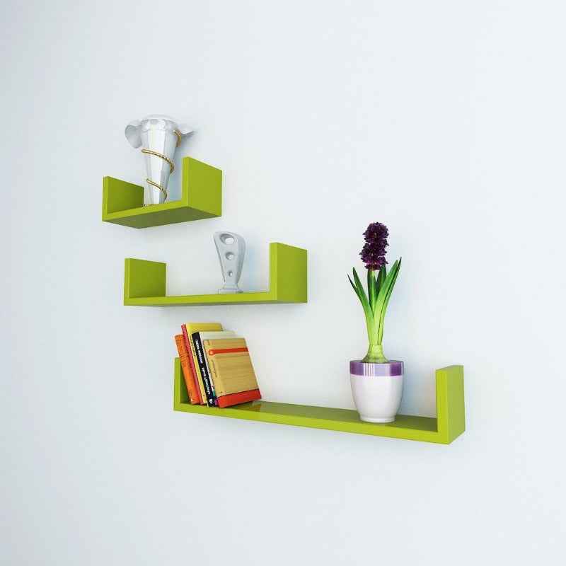 Swarm Lounge Living Room Floating Organizer Shelf (Set of 3)