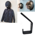 Heavy Duty Wall Mount Helmet & Jacket Holder Hook