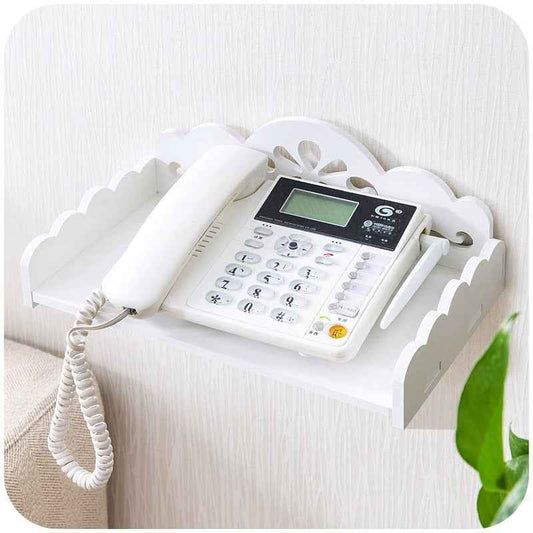 Remote Wifi Lounge Floating Organizer Shelf