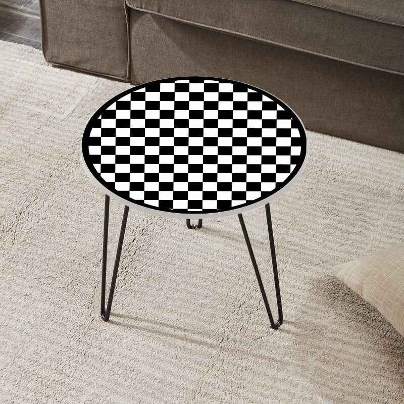 Damru Mist Living Coffee Lounge Center Side Hairpin Table