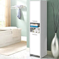 Double Cabinet Bathroom Rack