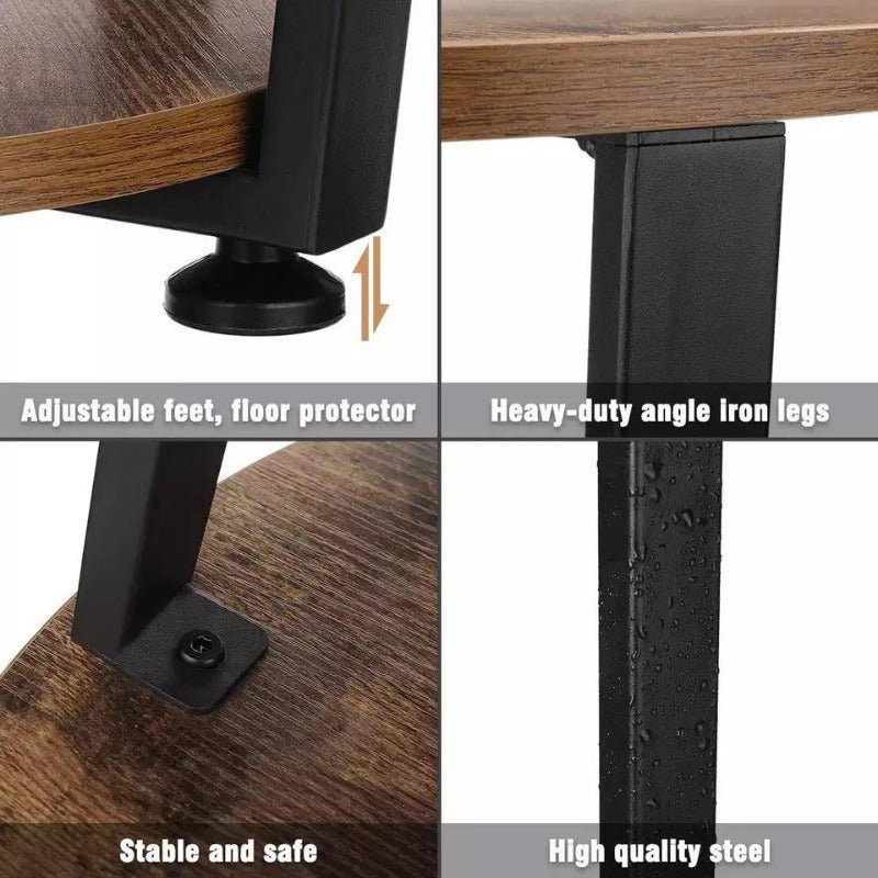 Douxlife Lounge Living Bedroom Side End Table (2Tier)