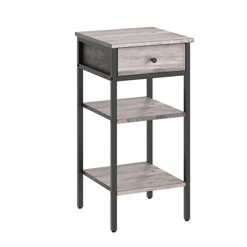 Ezzel Nightstand Drawer End Sofa Side Table