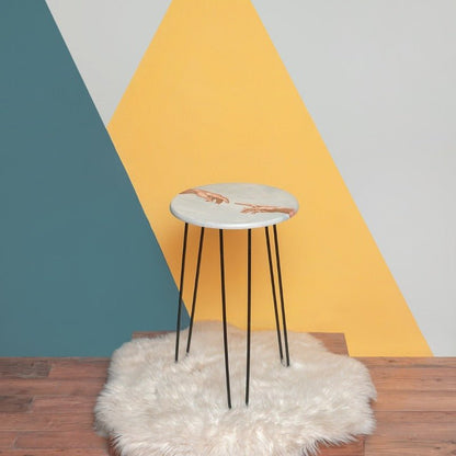 Fits Hands Living Lounge Center Side Hairpin Table