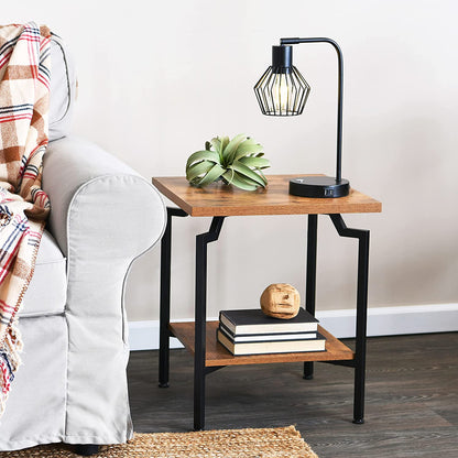 Hickory Crown Modern Sofa Living Lounge Bed Side Table