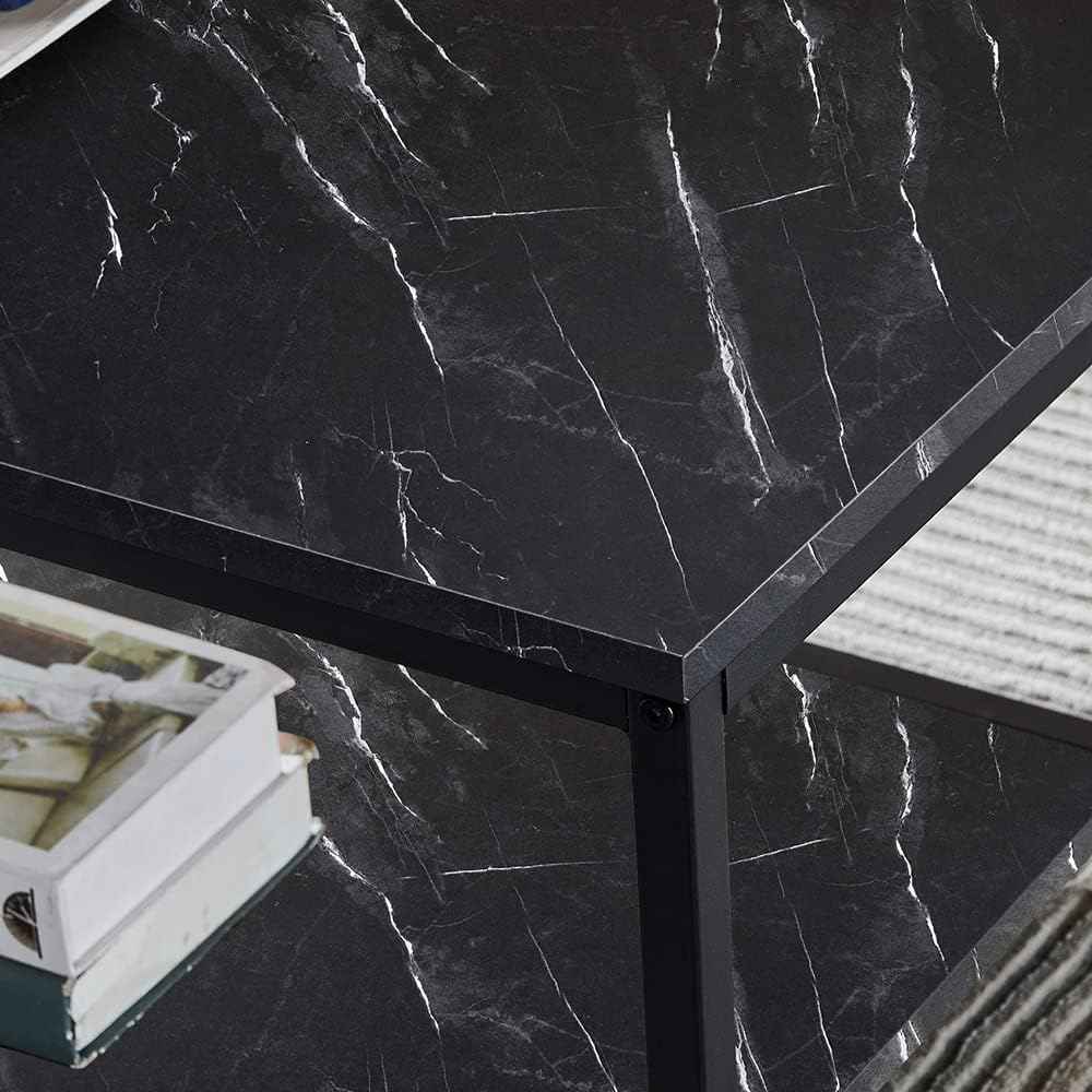 Homes Ailing 2-Tier Modern Coffee Table Center Table